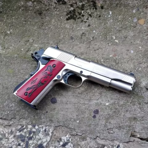 UMAREX colt government 1911 A1 / gold cup pellet airgun co2 grips