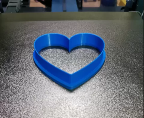 Heart cookie cutter