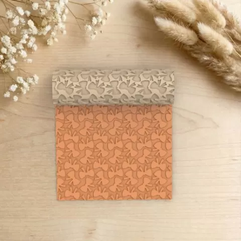 Bow | Seamless Polymer Clay Texture Roller | Digital STL File