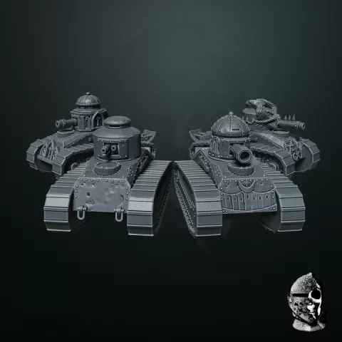 FT 1817 Trench Tank Complete Set by 9hell