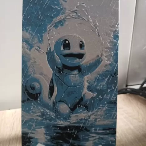 Hueforge Pokémon Carapuce without AMS