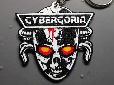 HHN 35 Cybergoria Keychain
