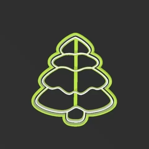 Christmas tree, cutter 90mm