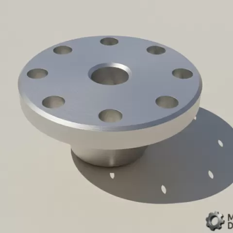 Small stand with dish
