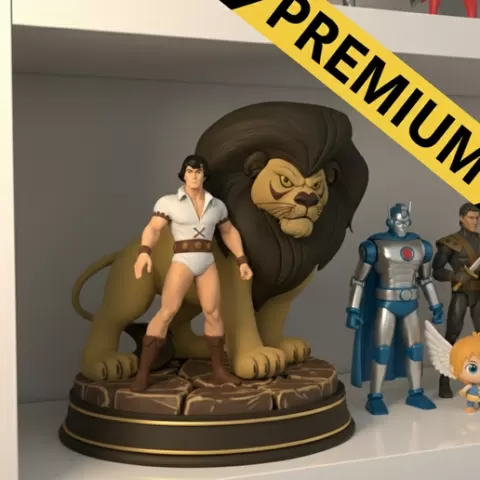 Young Sanson and Goliath from Hanna Barbera (Premium) / Young Sanson and Goliath from Hanna Barbera (Premium)