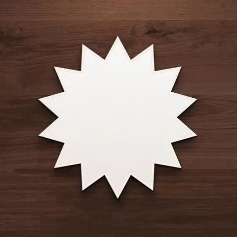Starburst Wall Decor - Modern Geometric Star Shape
