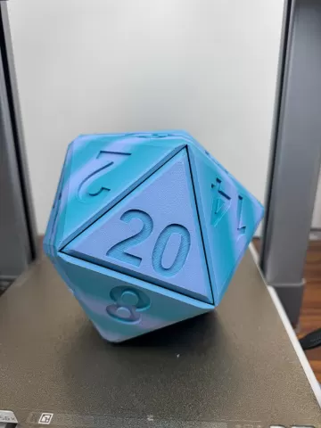 Mega D20 Fidget clicker