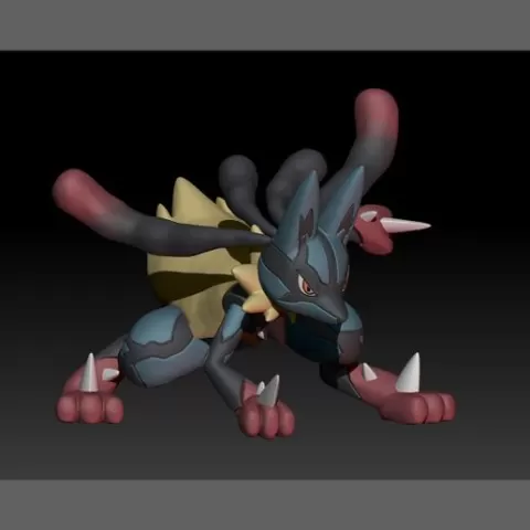 Pokemon Lucario Mega Evolution