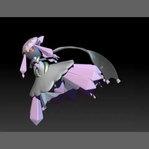 Pokemon Diancie Mega Evolution