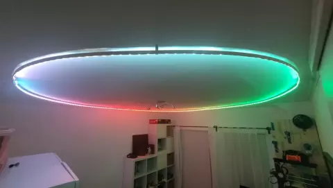LED Lightstrip circle mount