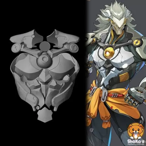 Banyue - Torso Armor - Zenless Zone Zero Cosplay Prop