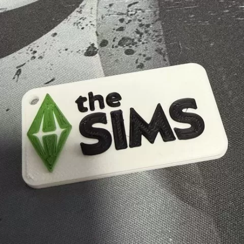 SIMS KEYCHAIN