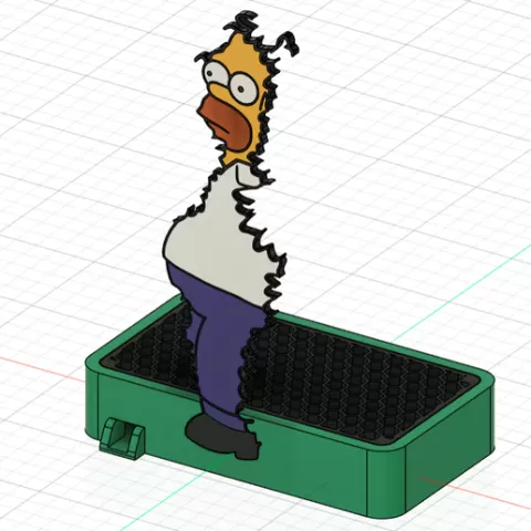 The Simpsons Sponge Lawn Holder
