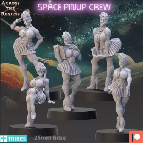 Space Pinup Crew