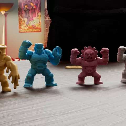 World Wrestling Weirdos Relase - Series 3 - July - Mechanical Wonders by GeneseeMiniatures