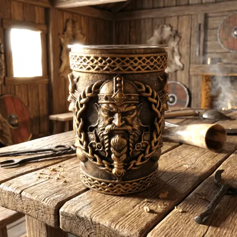 Viking Warrior Tumbler