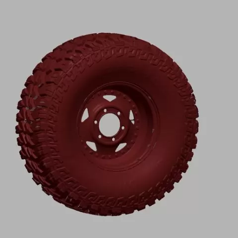 Scanning a 33" wheel