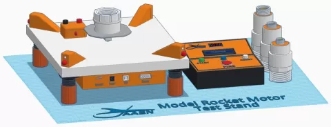 Model Rocket Motor Test Stand