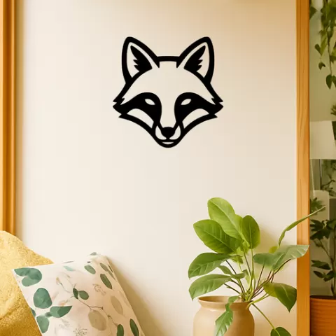 Fox Head — Wall Art SVG