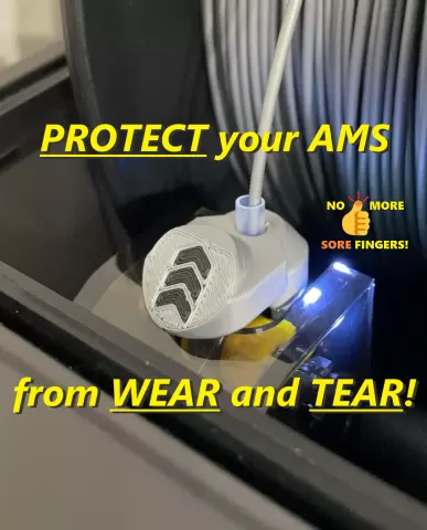 AMS Feeder Funnel Saver Protector Filament Guide