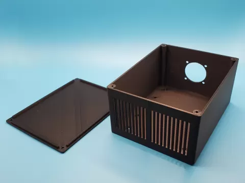 Enclosure+Lid ElectroCookie Dbl Stk Prj Air Cooled