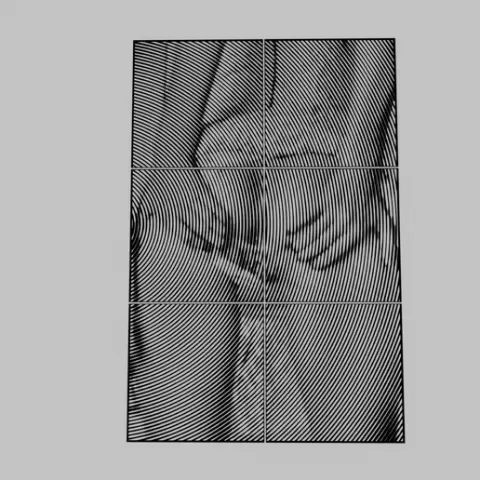 WALL ART - a woman in a white dress holding up her panties