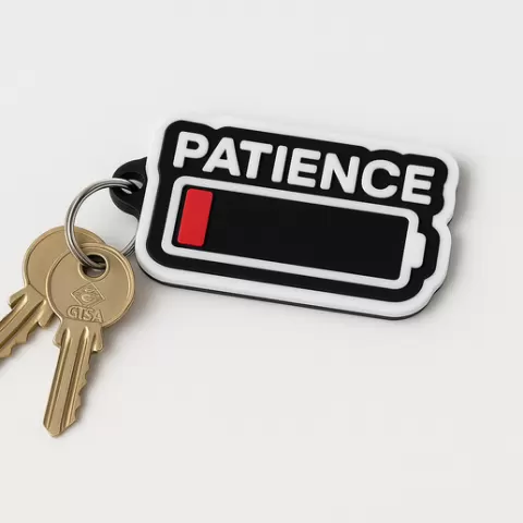 PATIENCE Keychain