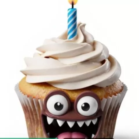 Monster Cupcake