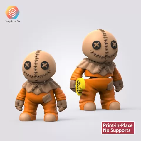 Flexi Halloween Sam by SNAP PRINT 3D