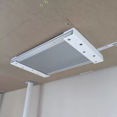 Under desk laptop holder