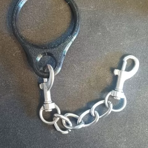 Cock ring with single attachment point