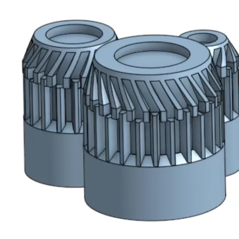 Gear inspired container