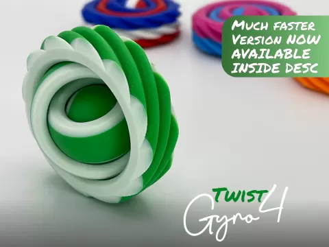 Gyro4 Twist Fidget Spinner