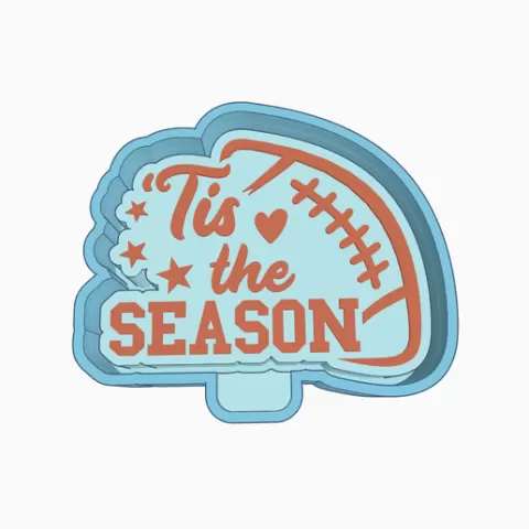 football tis the season freshie mold housing stl