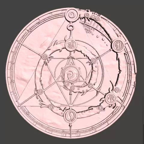 Inspired by the movie The Enchanted Crystal The Symbol of the Great Conjunction