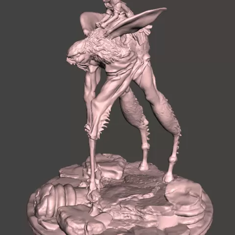 Inspired by the movie The Enchanted Crystal Jen traveling on Landstrider