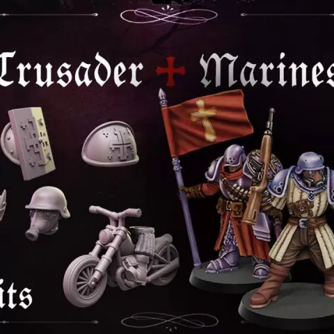 Crusader Marines by Crosslances