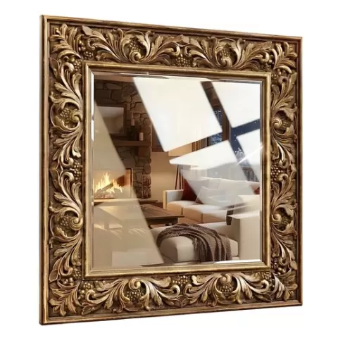 Antique Mirror 3D Model