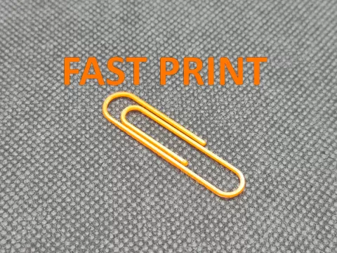 Paper clip FAST PRINT