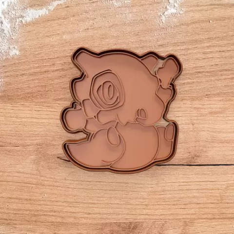 Kubone cookie cutter from Pokemon