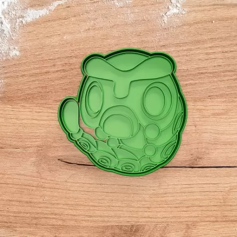 Caterpie cookie cutter from Pokemon
