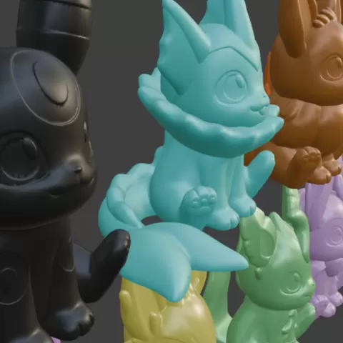 Eevee Evolution Collection