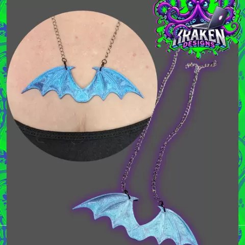 Bat Wing Pendant COMMERCIAL