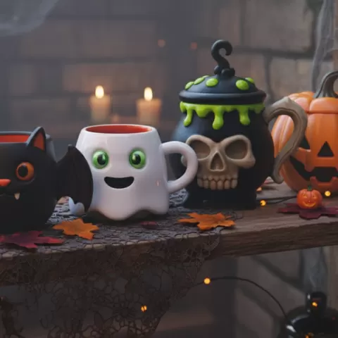 Spooky Halloween Mug Collection