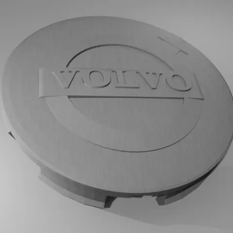 Volvo wheel cap large