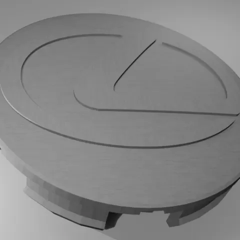 Lexus wheel cap large