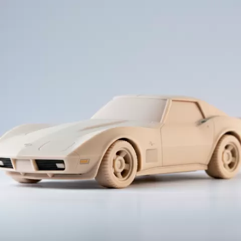 Chevrolet Corvette C3 3D Car Model