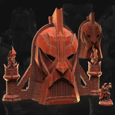 Magma Forge by 3DHexes