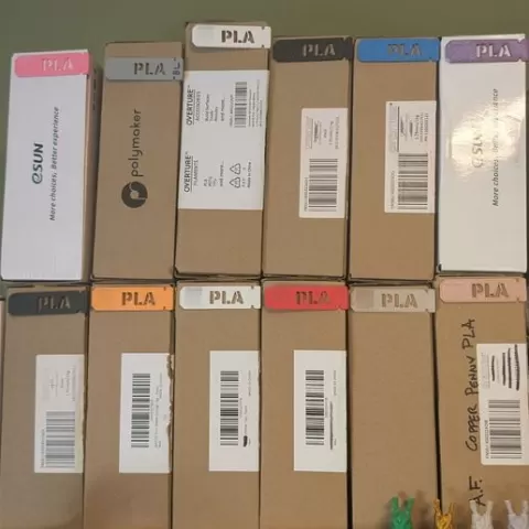 Filament Box Swatch Labels