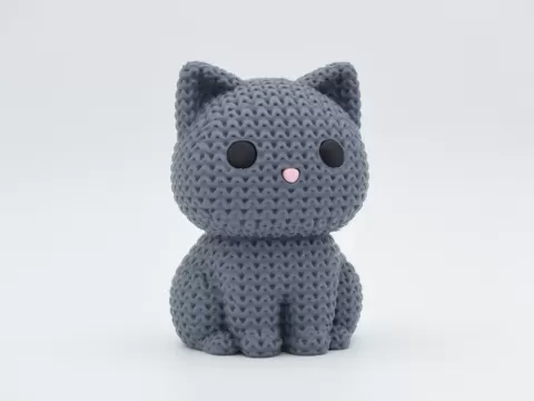 Knitted Cat